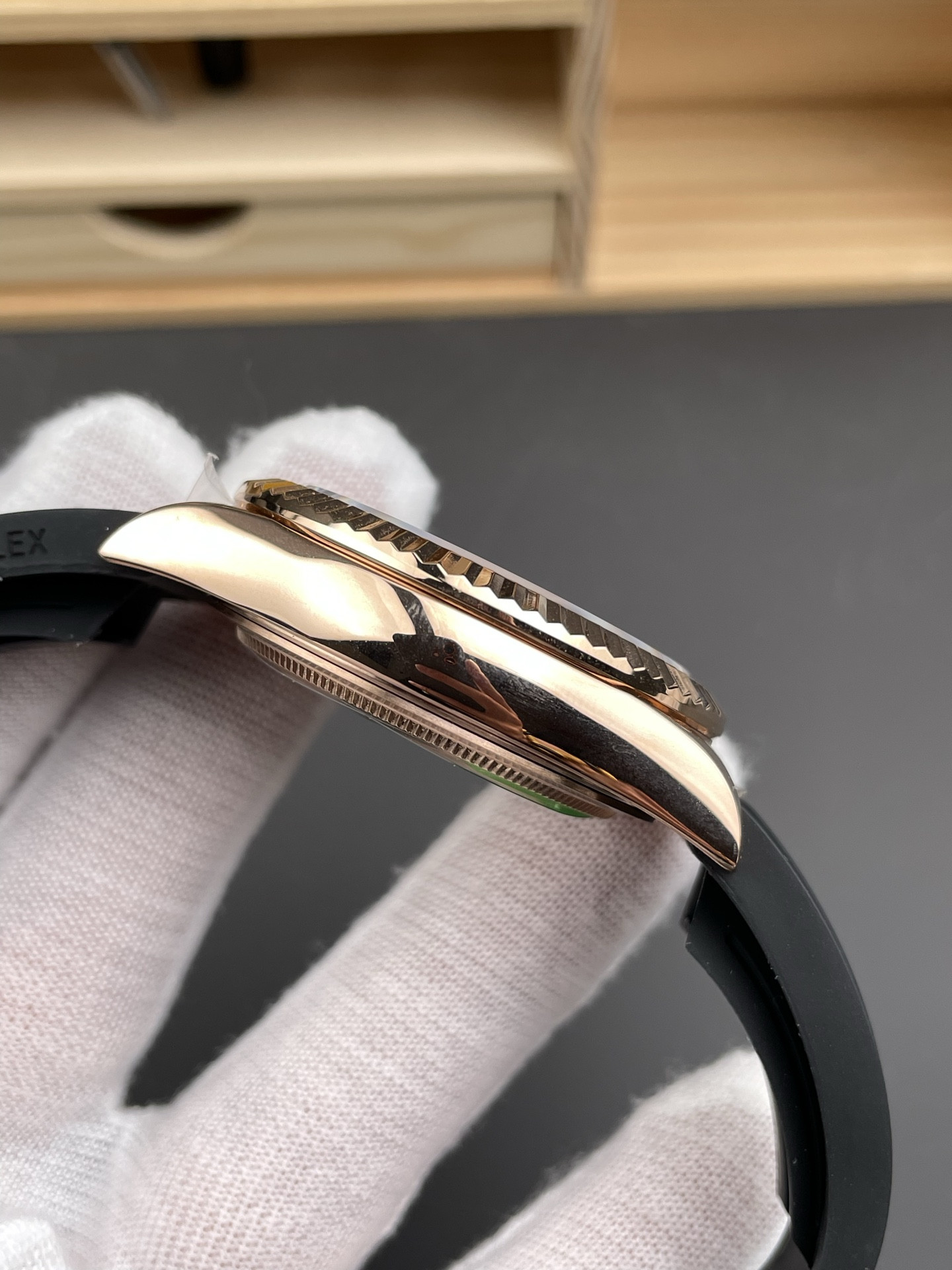Sky-Dweller Rose Gold Grey Dial