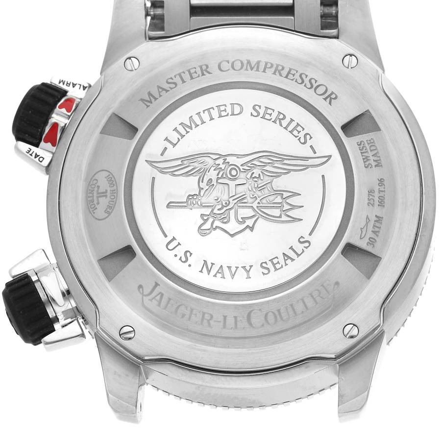 Jaeger Lecoultre Master Compressor Alarm Navy Seals Watch 160.T.96