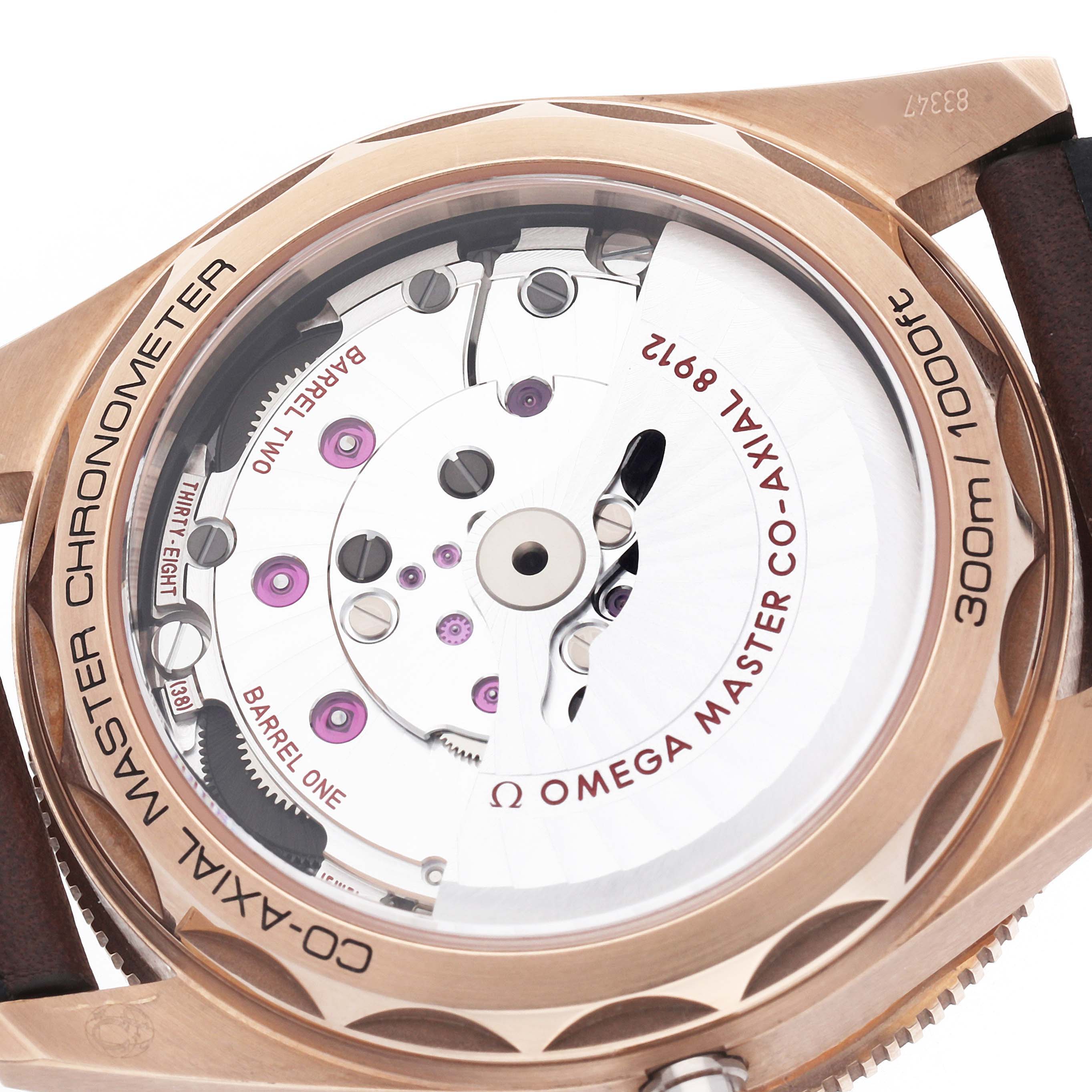 Omega Seamaster 300 Bronze Gold Mens Watch 41.0 MM 234.92.41.21.10.001