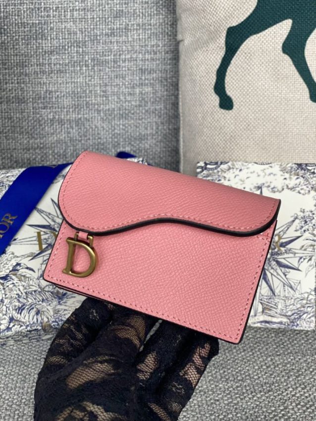 Replica Dior Saddle Flap Card Holder