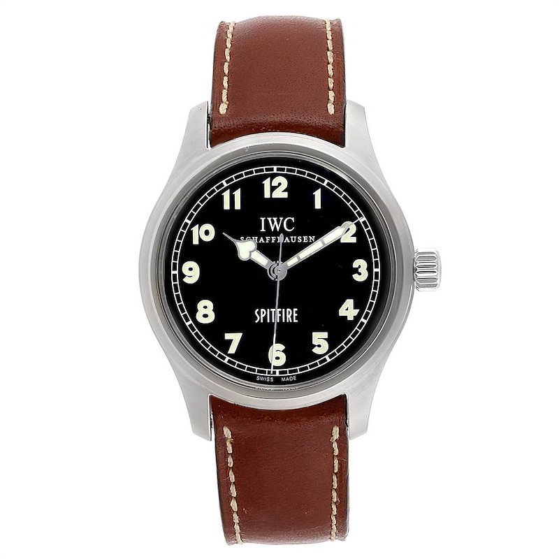 IWC Mark XV Spitfire Black Dial Limited Edition Mens Watch IW3253005