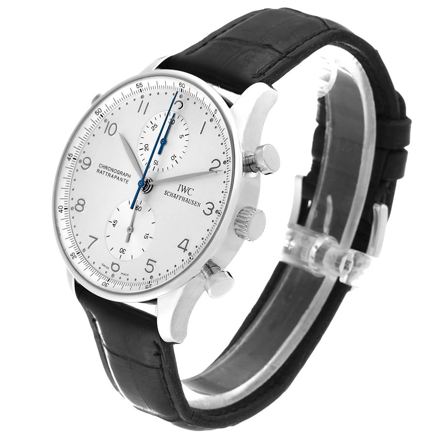 IWC Portuguese Chrono Rattrapante Platinum Limited 250 Mens Watch IW371205