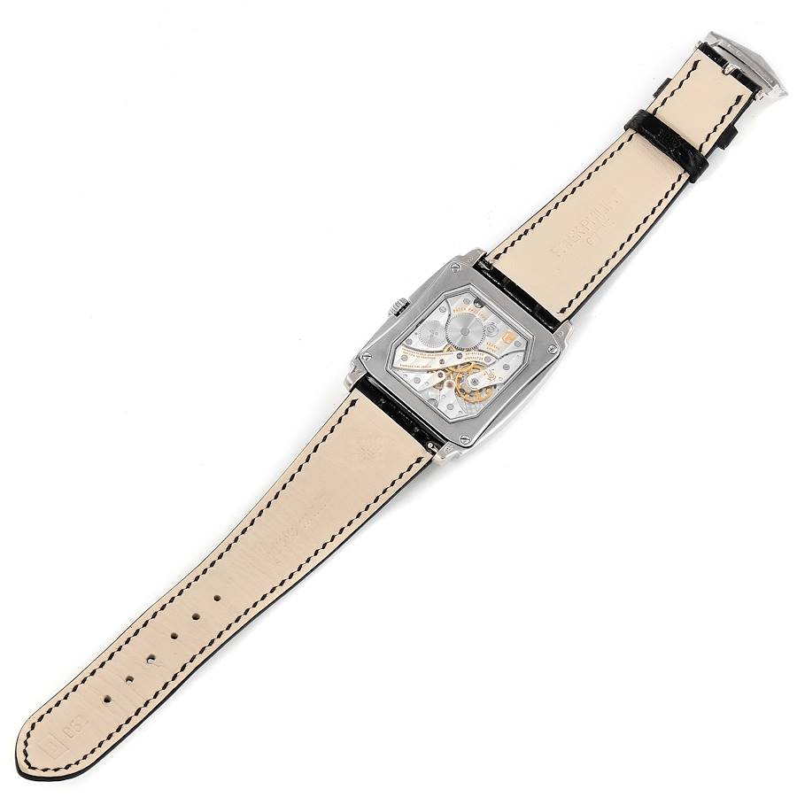 Patek Philippe Gondolo Small Seconds White Gold Mens Watch 5124