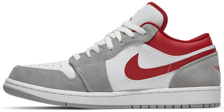 Air Jordan 1 Low SE Light Smoke Grey Gym Red DC6991-016