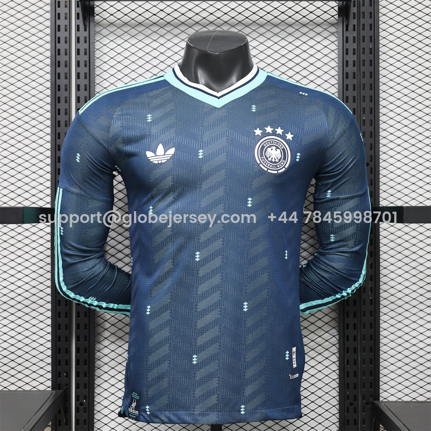 Germany 2026 Away Long Sleeves Jersey - Player Version