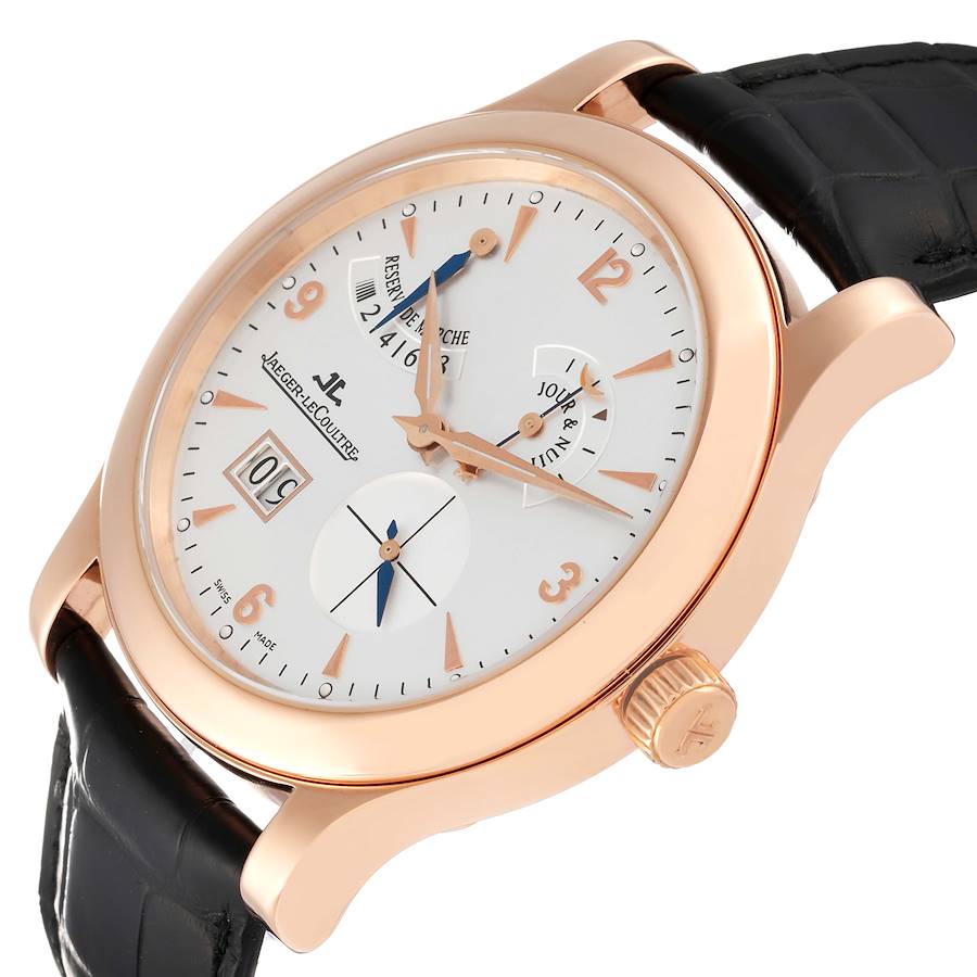 Jaeger LeCoultre Master Eight Days Rose Gold Watch 146.2.17.S Q1602420