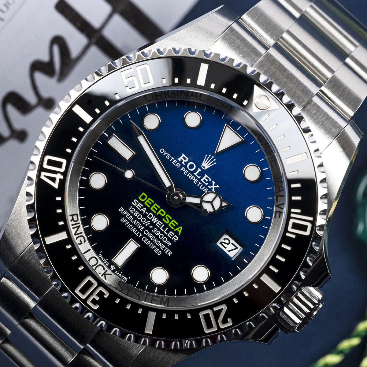 Newest 136660 Rolex Sea-Dweller Deepsea D-Blue James Cameron | 44mm | 136660-0003 | 136660-0004 | Steel | 2024 | Unworn