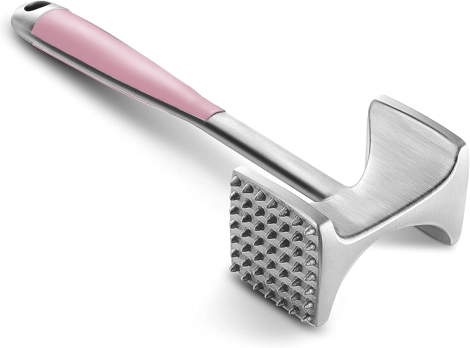 Meat Tenderizer Hammer with Comfortable-Grip Handle, Dual-side Mallet for Kitchen, Heavy Duty Pounder For Tenderizing Steak, Beef and Fish