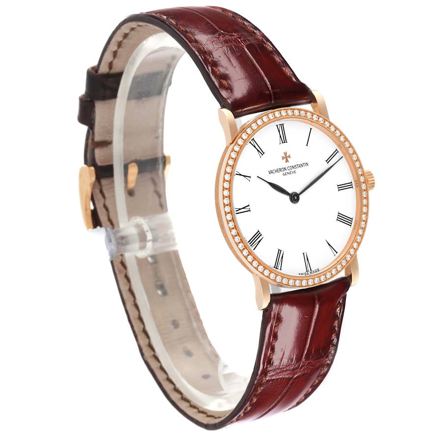 Vacheron Constantin Patrimony 31mm Rose Gold Ladies Watch 33593