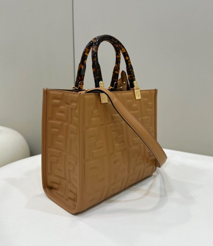 Replica Fendi Small Tote Brown