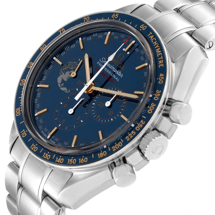 Omega Speedmaster Moonwatch Apollo 17 Limited Edition Steel Mens Watch 311.30.42.30.03.001