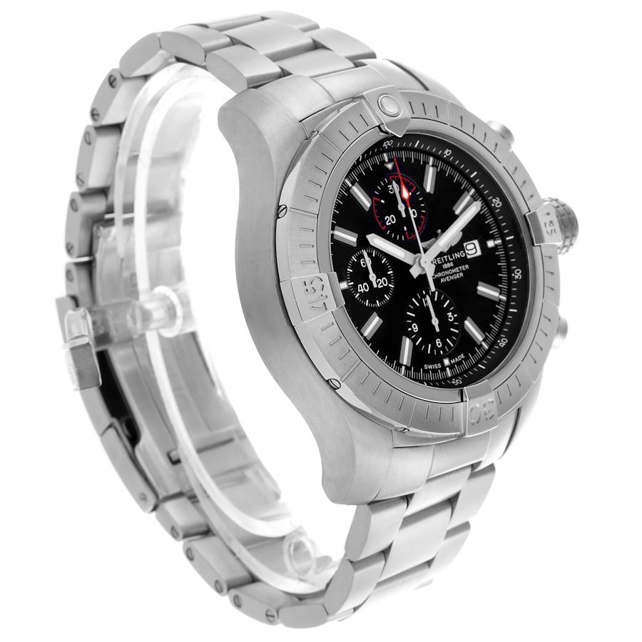 Breitling Super Avenger Chronograph 48 Steel Mens Watch A13375