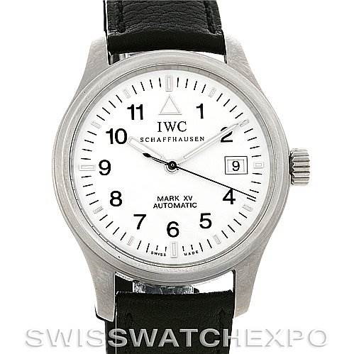 IWC Pilot's Mark XV Classic Steel Watch IWC325309