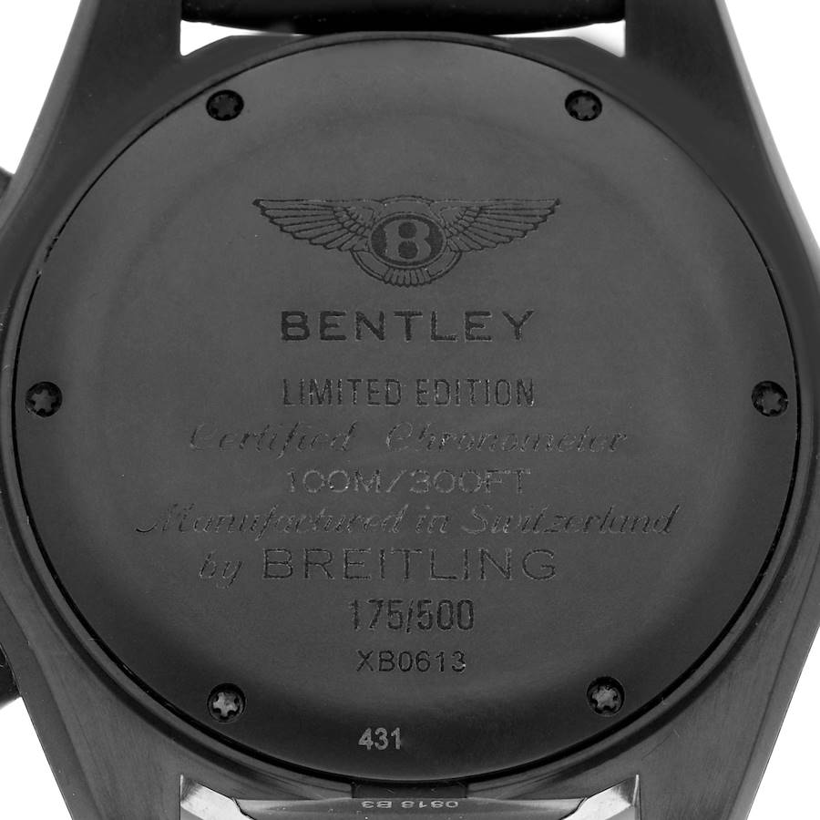Breitling Bentley GT Dark Sapphire Edition Mens Watch XB0613