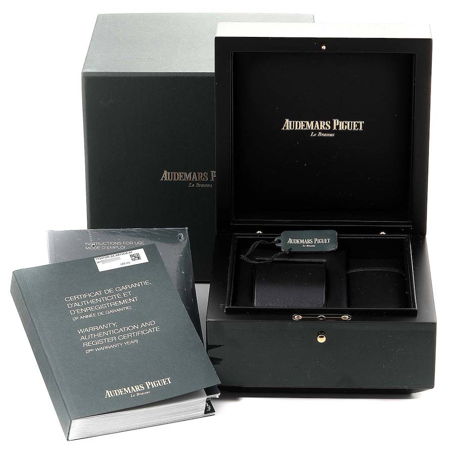 Audemars Piguet Millenary Rose Gold MOP Diamond Ladies Watch 77247OR