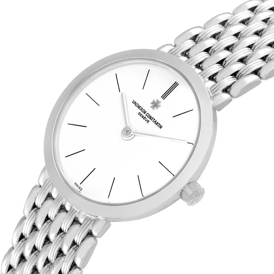 Vacheron Constantin Patrimony Classic White Gold Ladies Watch 27093