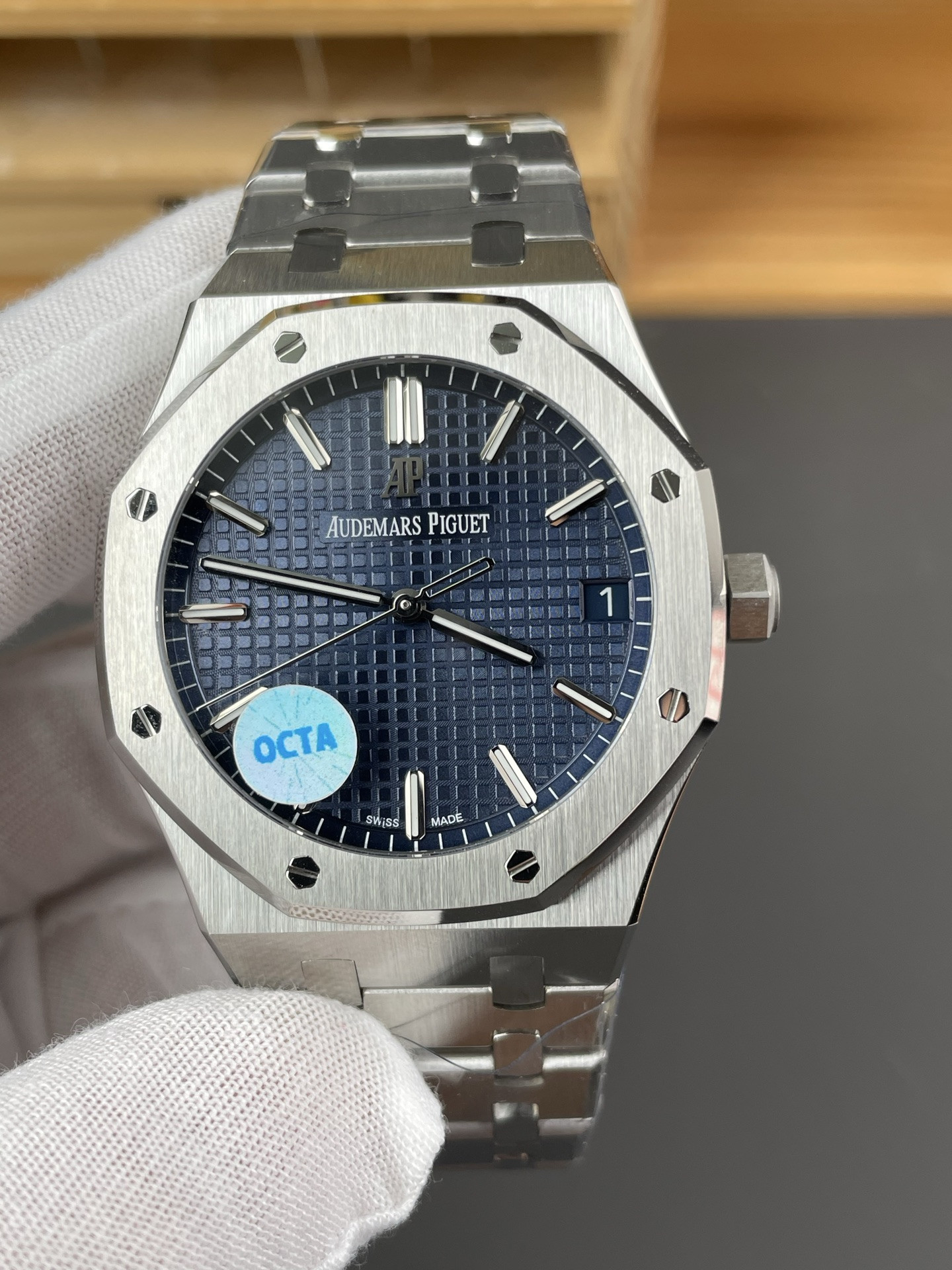 Royal Oak 15500 Blue Dial