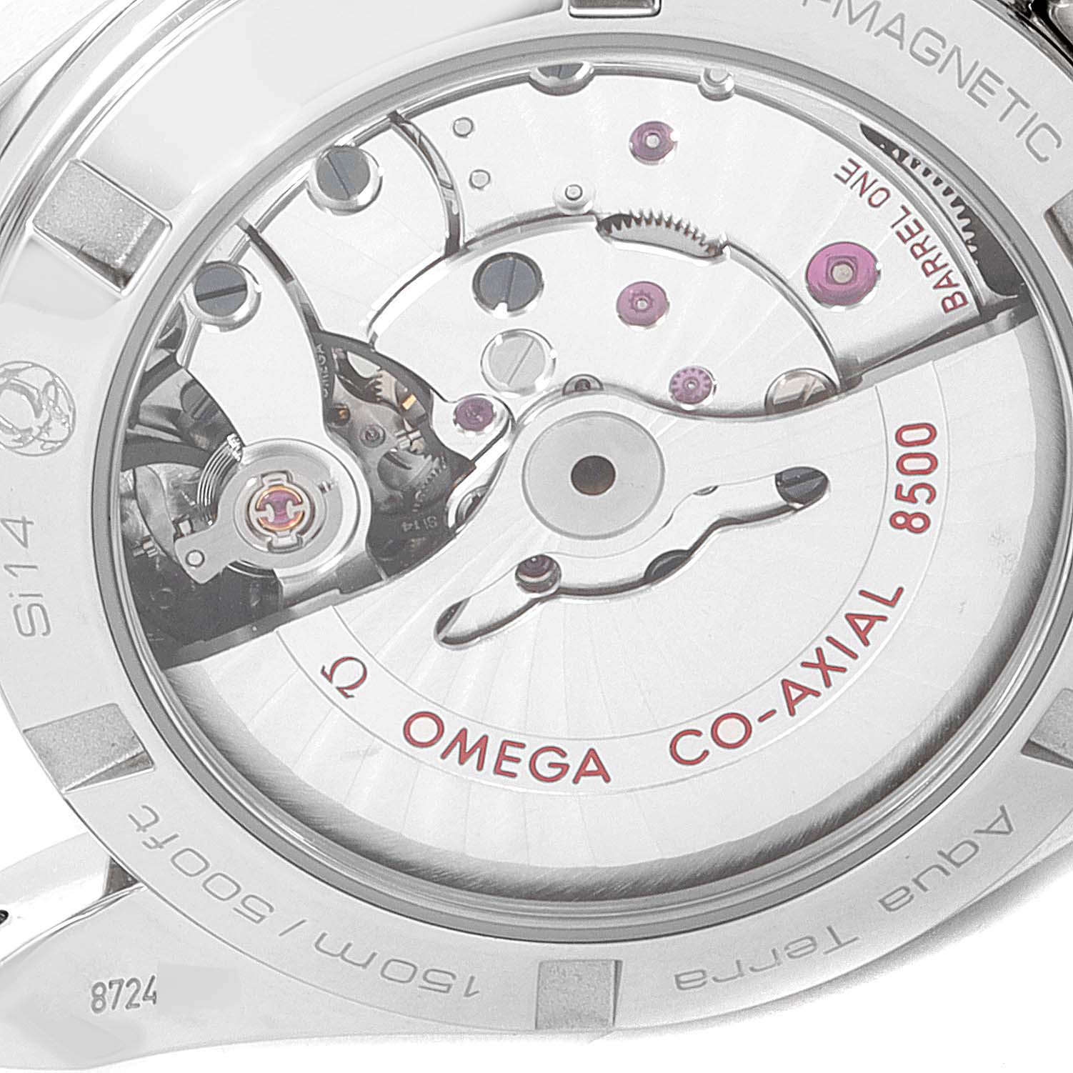 Omega Aqua Terra Steel Rose Gold Mother of Pearl Diamond Watch 38.5 MM 231.25.39.21.55.001
