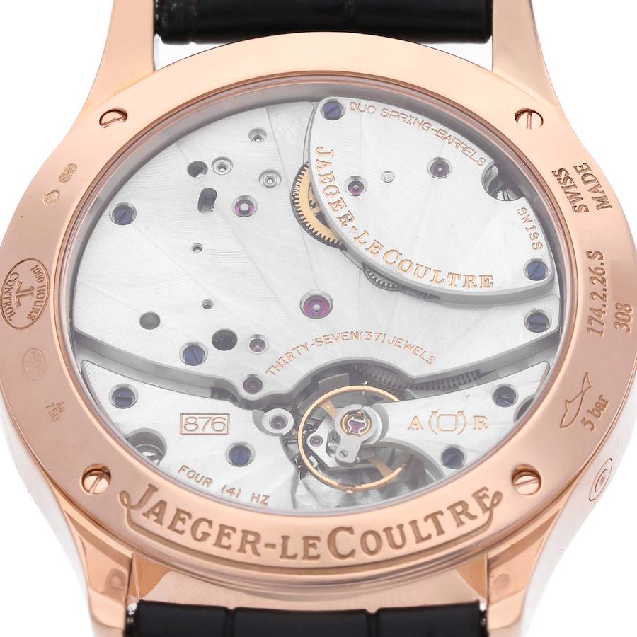 Jaeger LeCoultre Master Perpetual Calendar Rose Gold Watch 174.2.26.S Q1612520