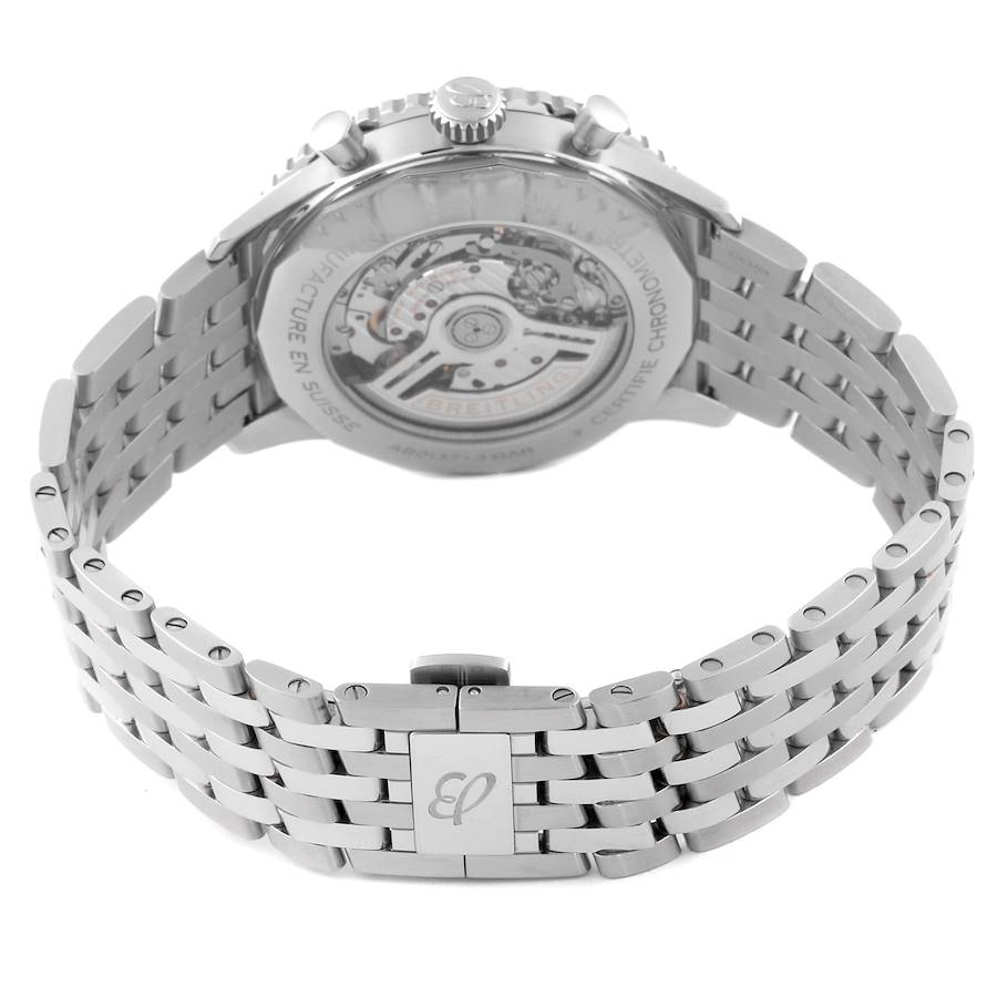 Breitling Navitimer 01 Blue Dial Steel Mens Watch AB0137
