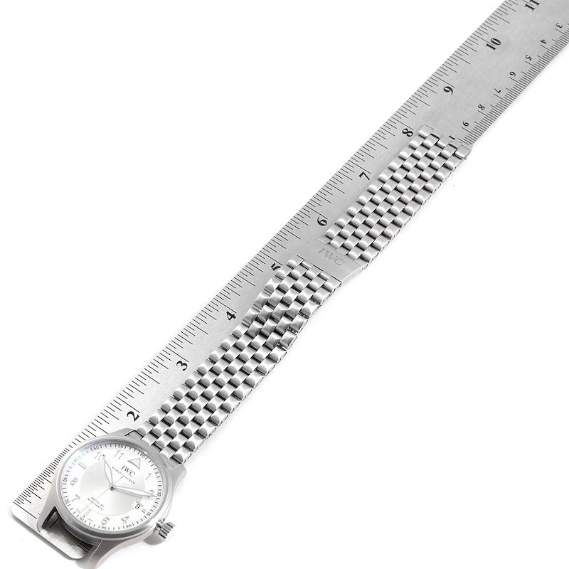 IWC Spitfire Pilot Mark XV Steel Mens Watch IW325505