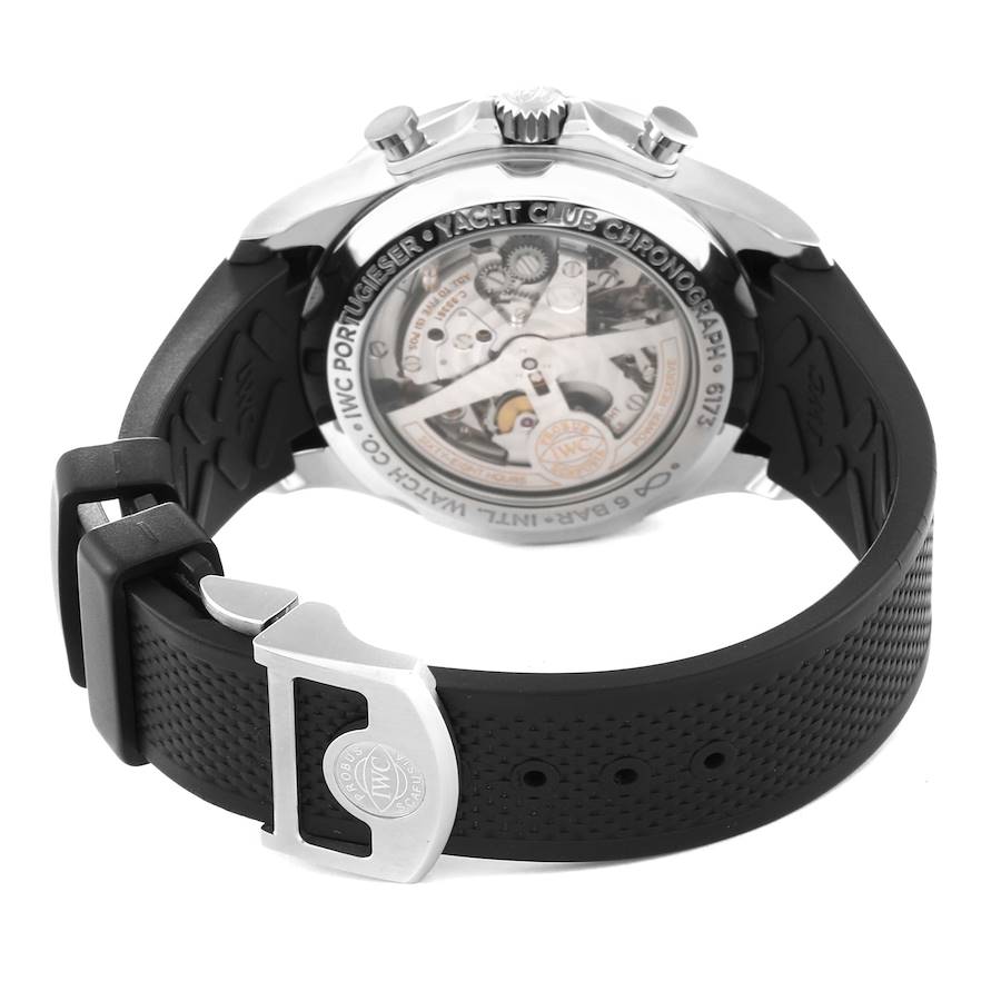 IWC Portuguese Yacht Club Chronograph Steel Mens Watch IW390502