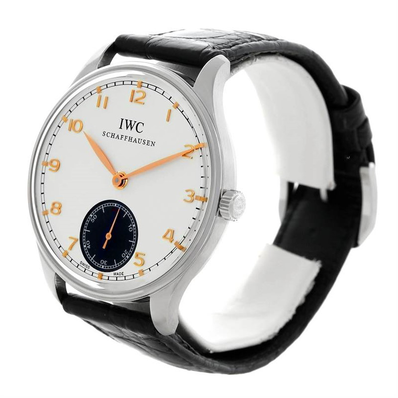 IWC Portuguese Chrono Manual Stainless Steel Mens Watch IW545405