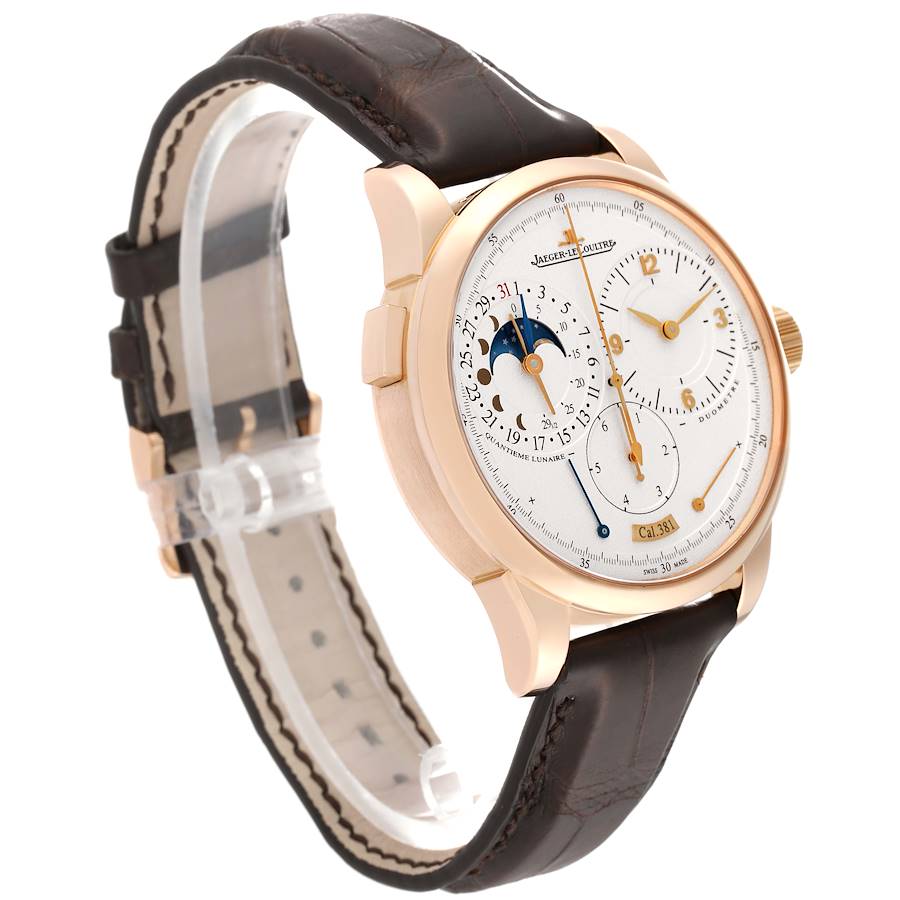 Jaeger Lecoultre Duometre Quantieme Lunaire Rose Gold Watch Q6042521