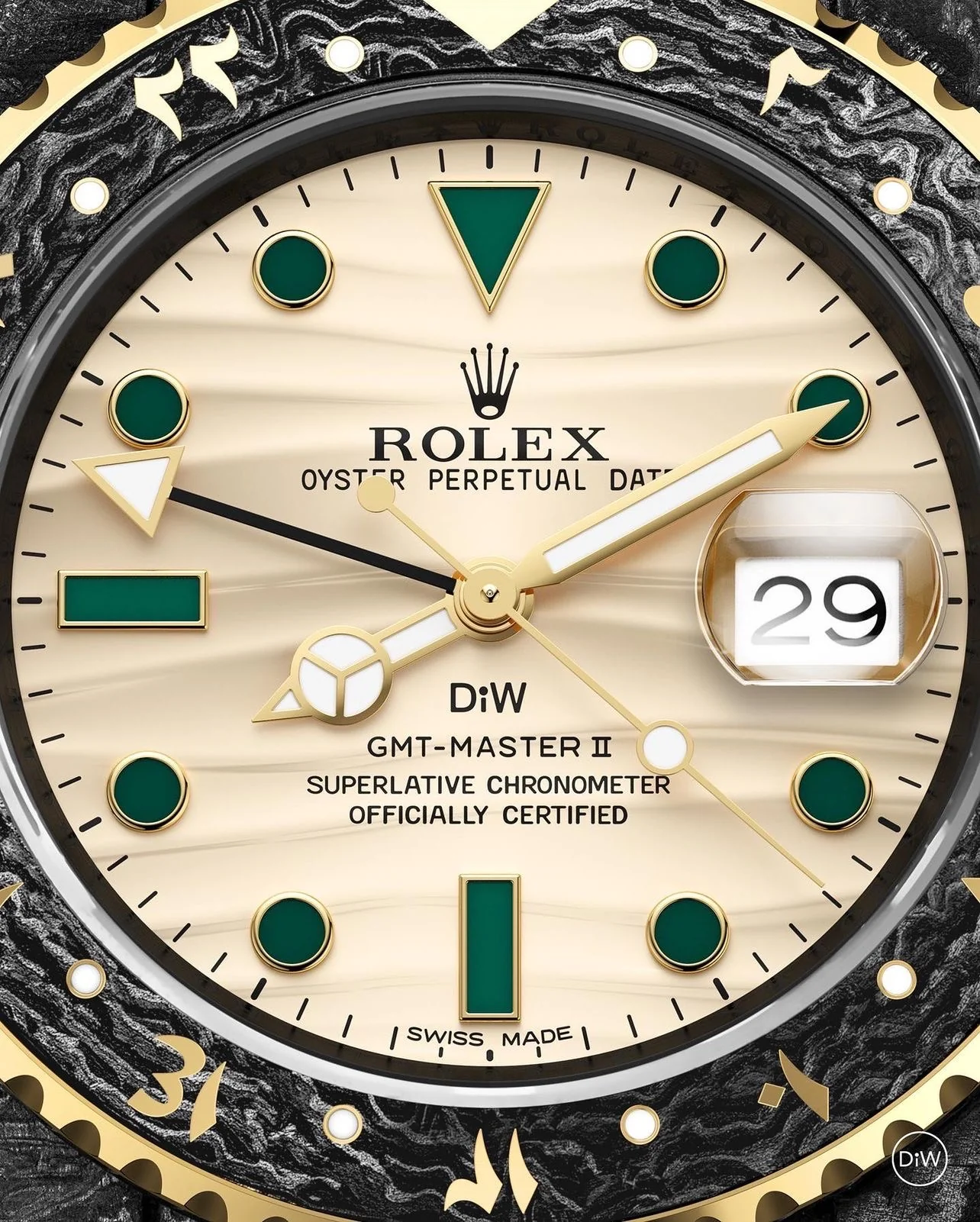 NTPT Carbon DiW Rolex GMT Master II OASIS
