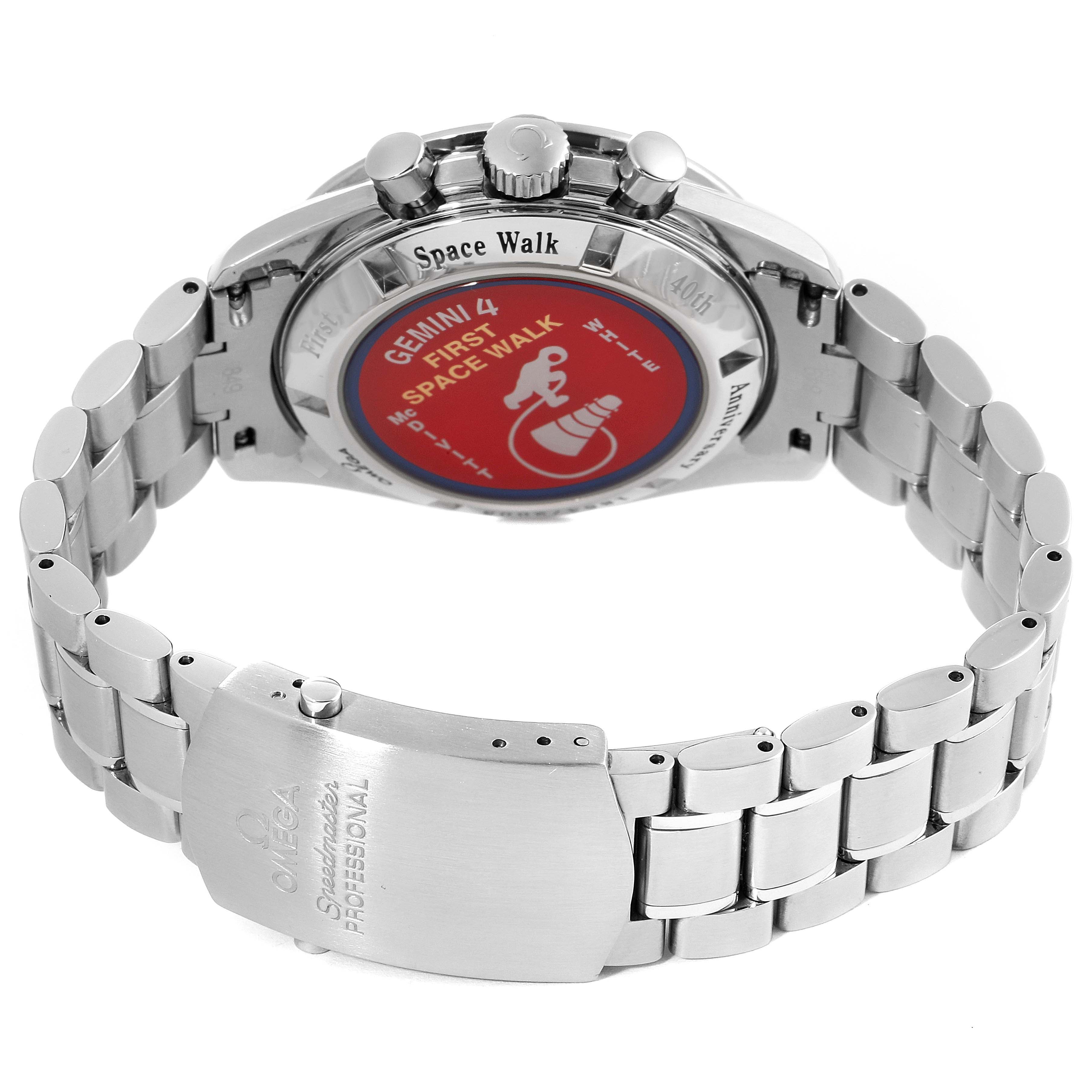 Omega Speedmaster Gemini IV 40th Anniversary Limited Edition Steel Mens Watch 42.0 MM 3565.80.00