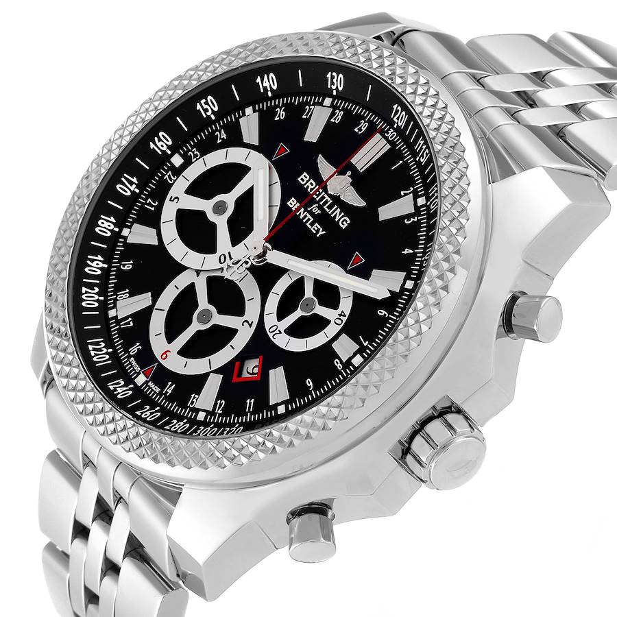 Breitling Bentley Barnato Racing Black Dial Mens Watch A25366