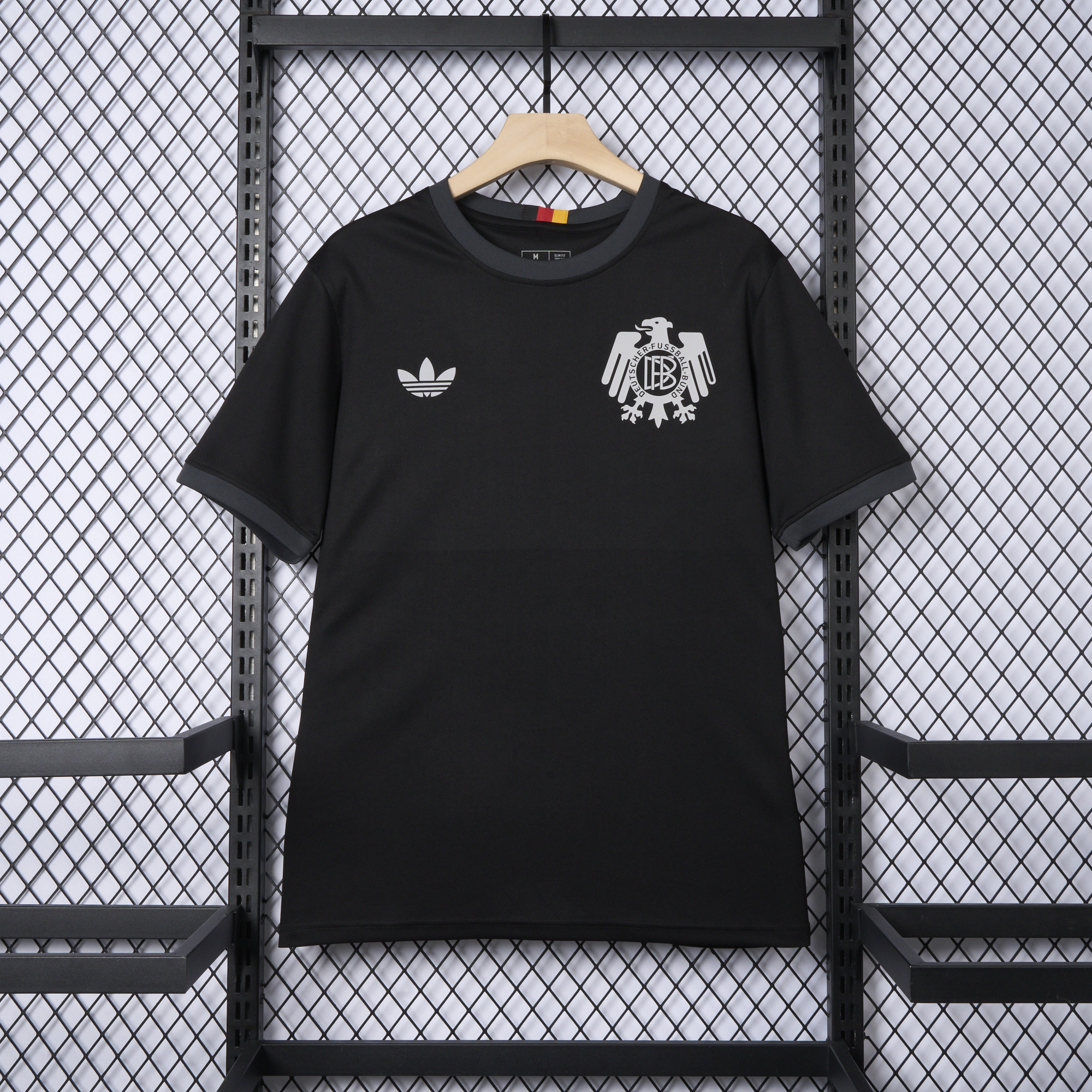 Germany 2025 Black 125-Year Anniversary Jersey - Fans Version