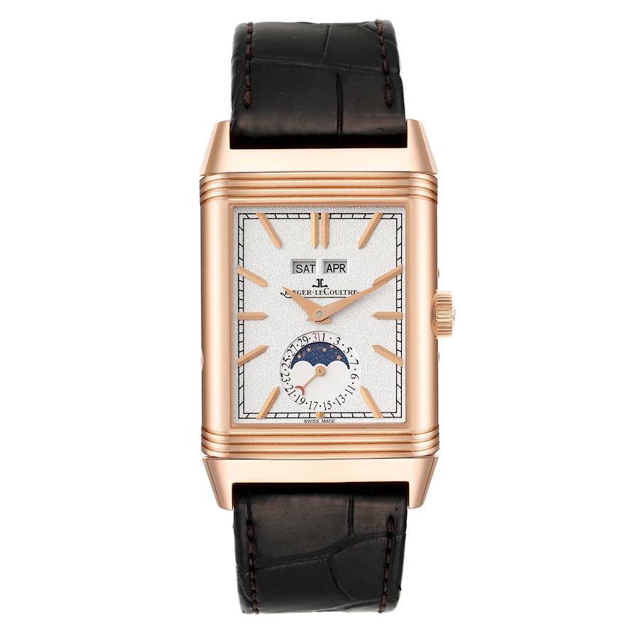 Jaeger LeCoultre Reverso Tribute Duoface Rose Gold Watch Q3912420
