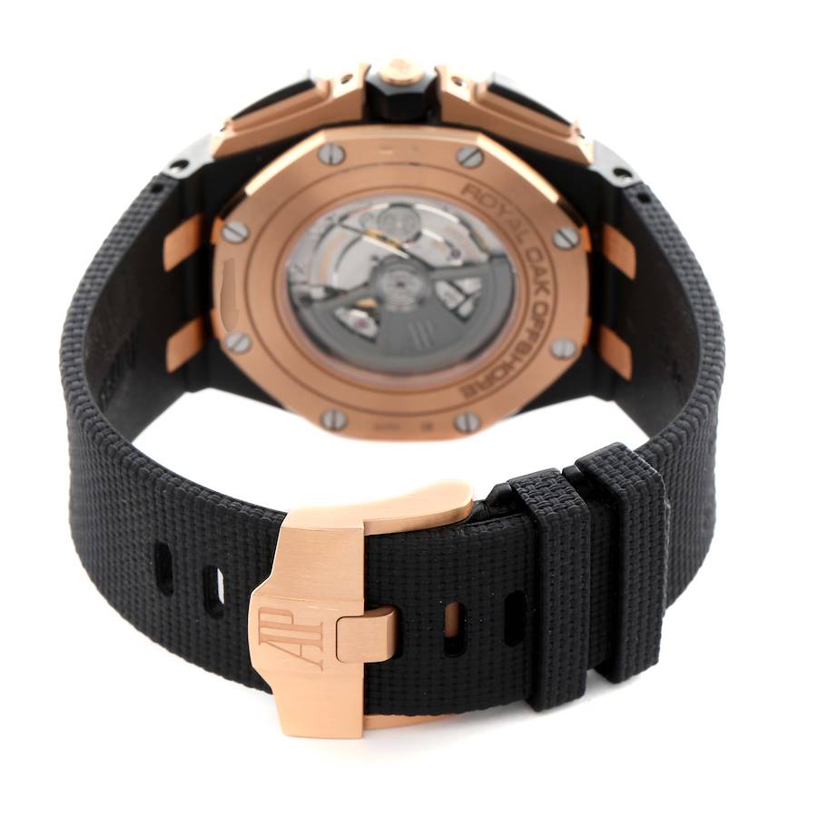 Audemars Piguet Royal Oak Offshore Rose Gold Ceramic Watch 26405NR