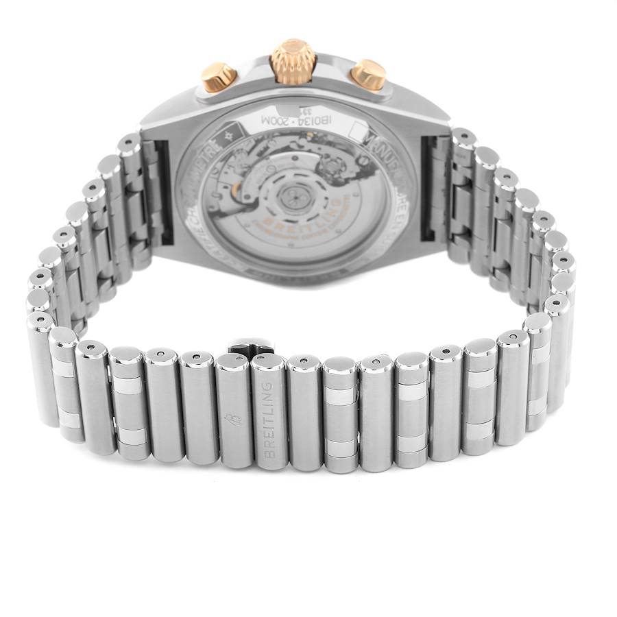 Breitling Chronomat B01 Stainless Steel Silver Dial Mens Watch IB0134