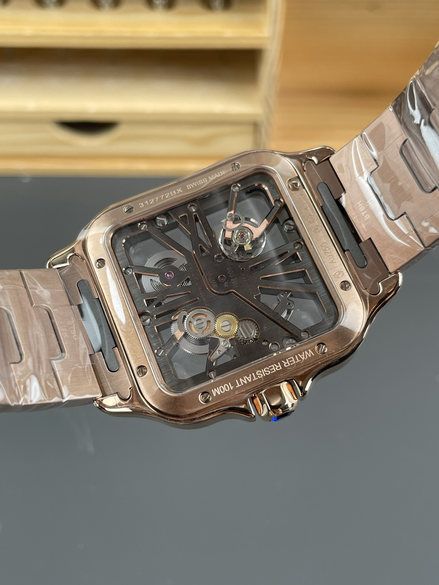 Santos de Cartier Skeleton Series V2 Version