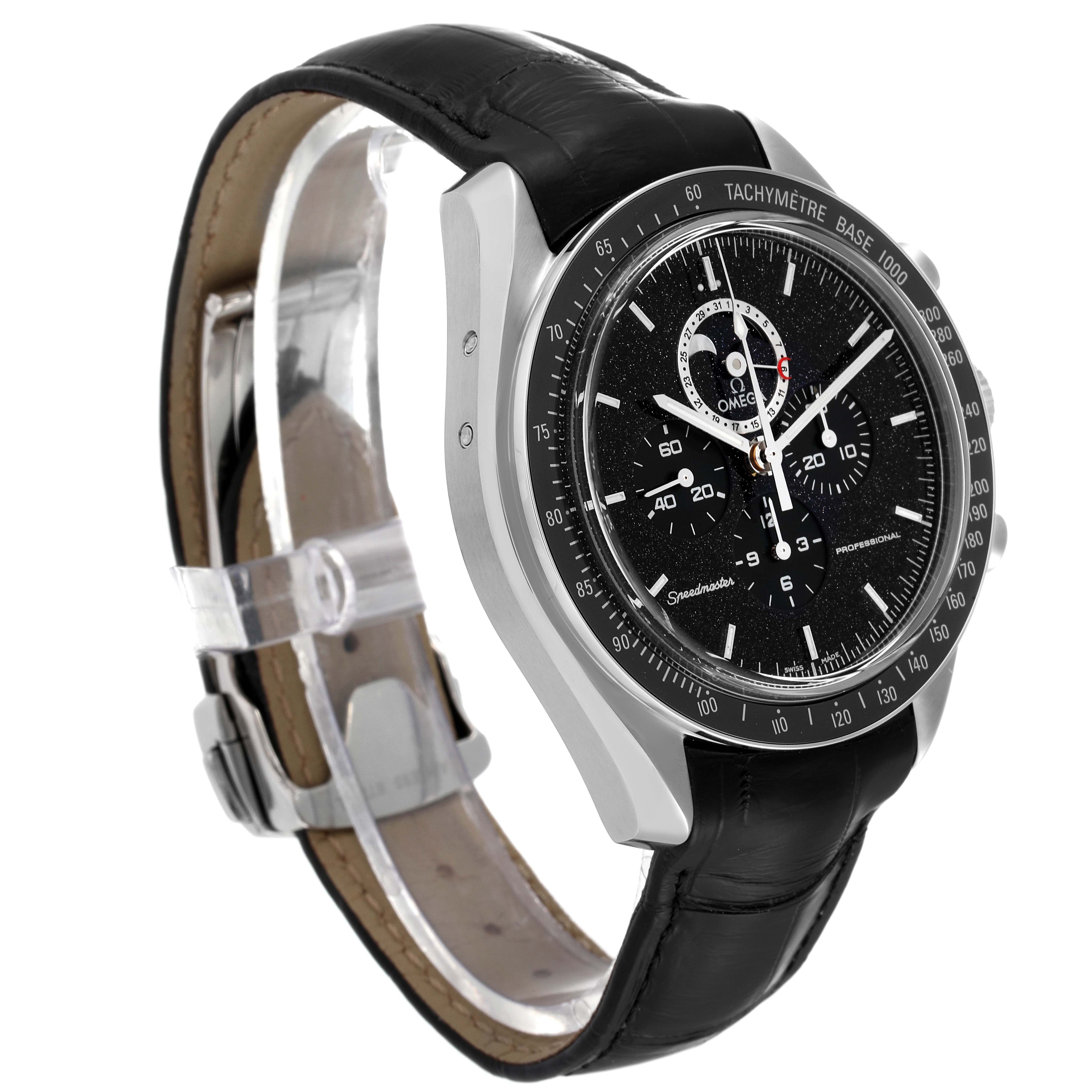 Omega Speedmaster Moonphase Steel Mens Watch 44.25 MM 311.33.44.32.01.001