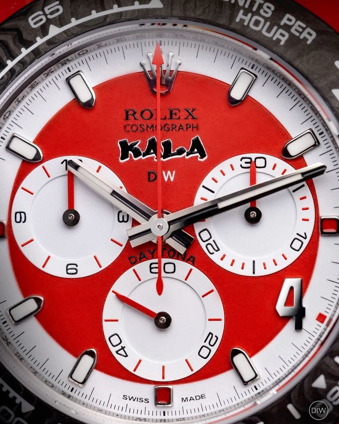 Rolex Daytona "DiW x KAKHA KALADZE" Quartz Fiber Rolex Watch