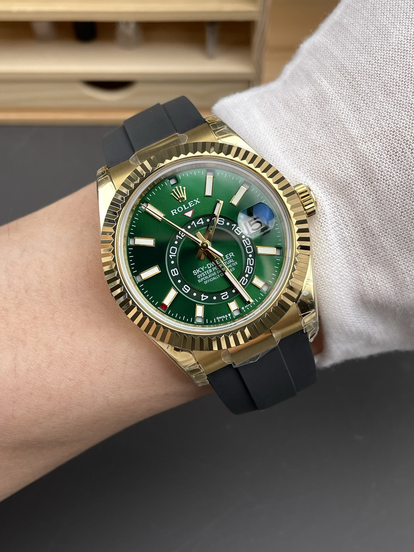 Sky-Dweller Green Dial NOOB Factory