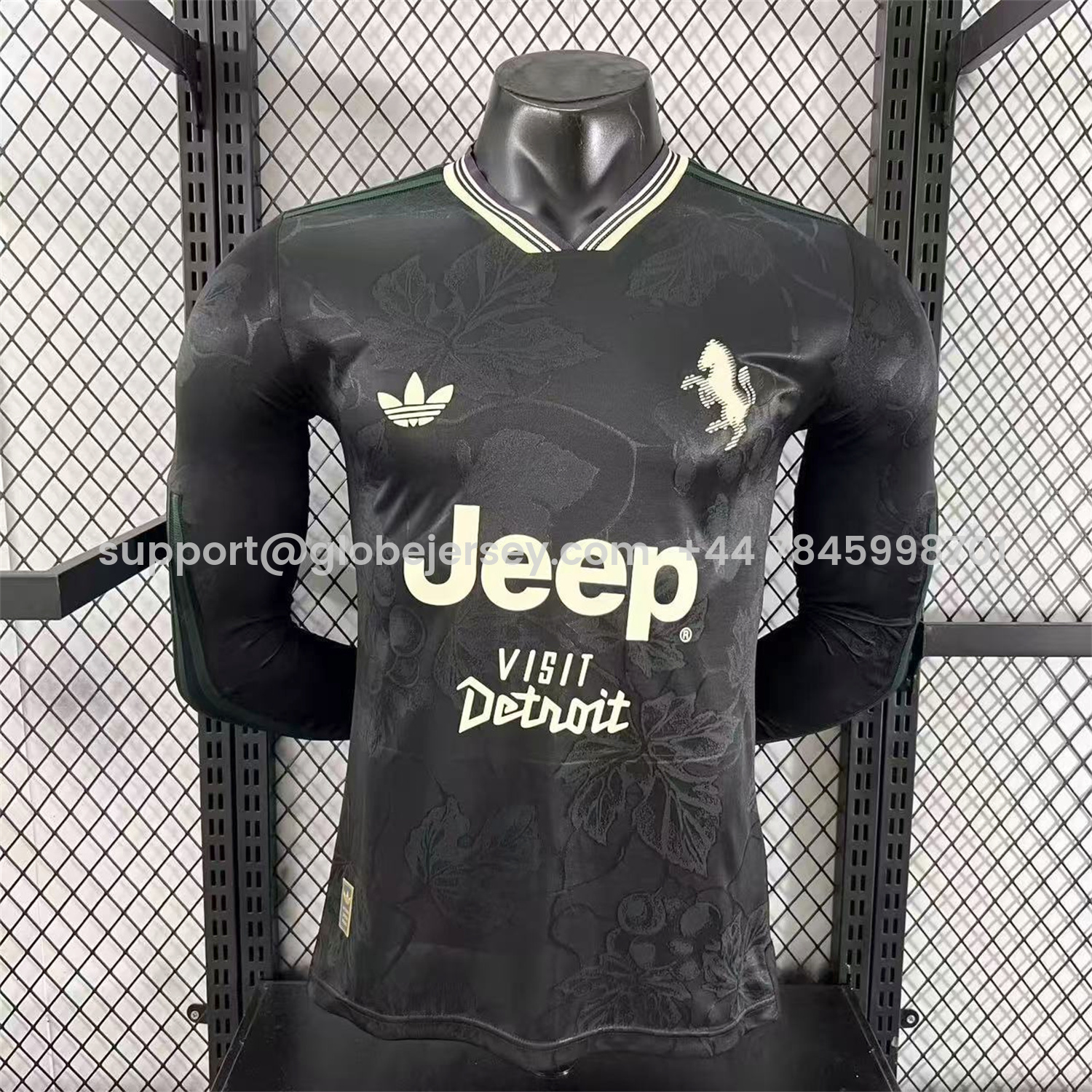Juventus 25-26 Third Black Long Sleeves Jersey - Player Version