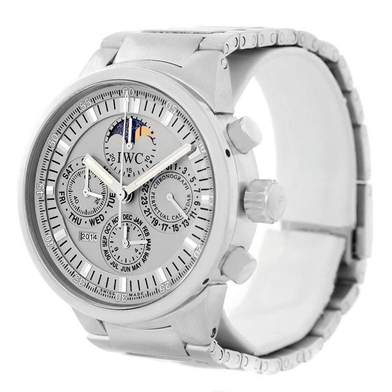 IWC GST Perpetual Calendar Moonphase Mens Watch IW375607