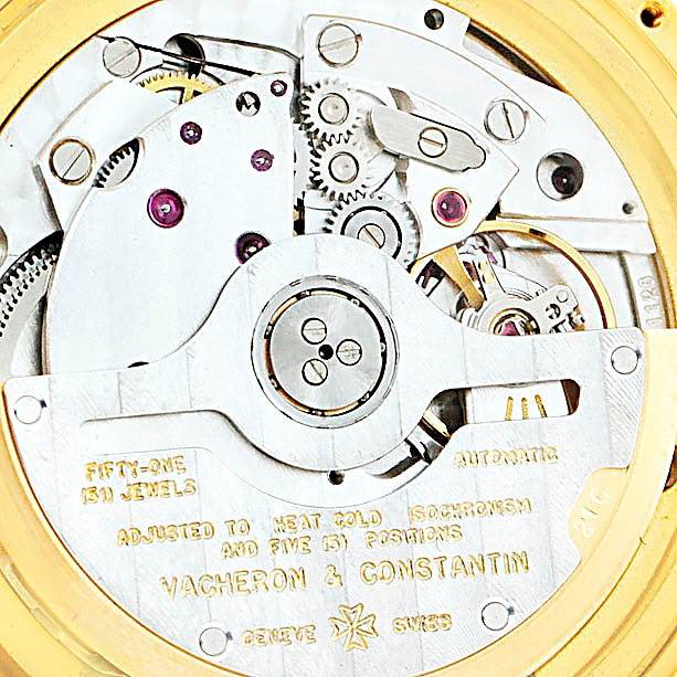Vacheron Constantin Chronograph Automatic Yellow Gold Watch 47001