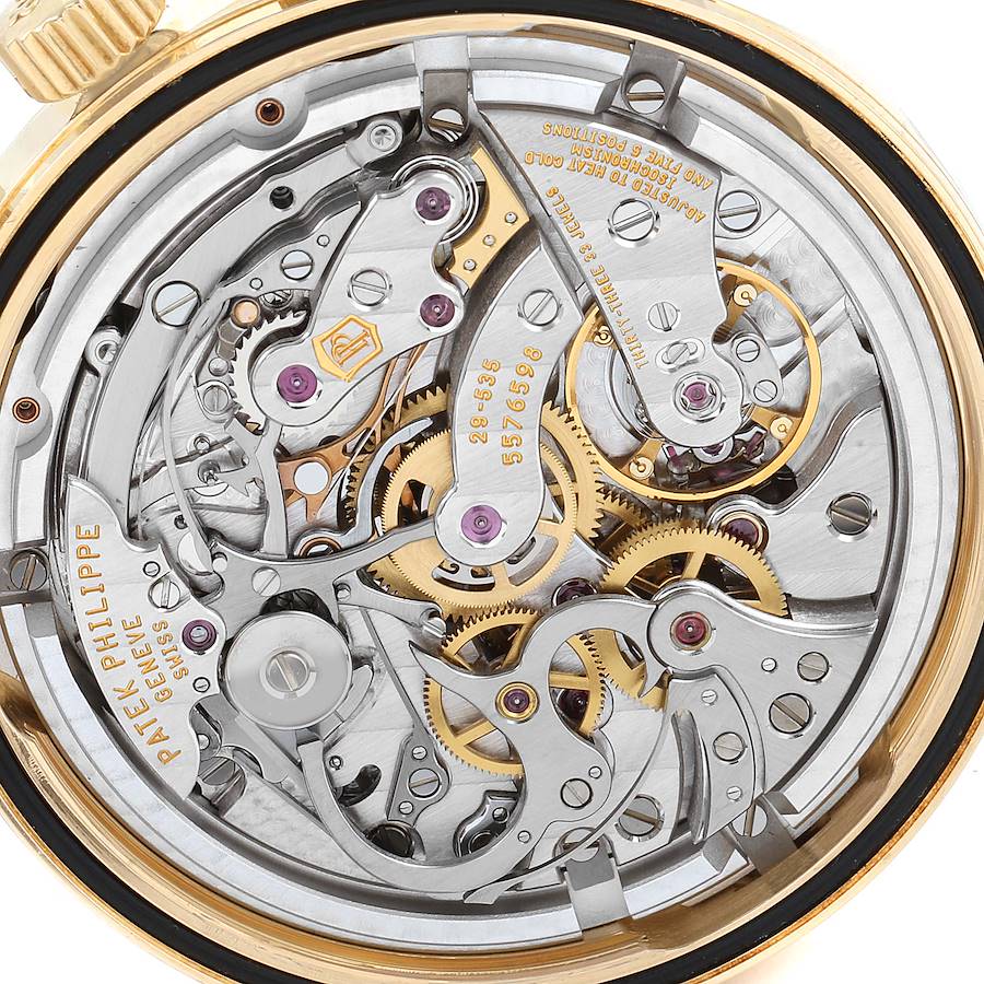 Patek Philippe Complications Chronograph 18k Yellow Gold Mens Watch 5170