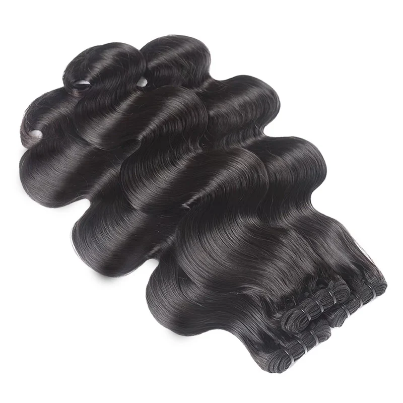 Megalook 100% Unprocessed Super Double Draw Hair 15A Grade Body Wave Human Hair 3 Bundles Deal