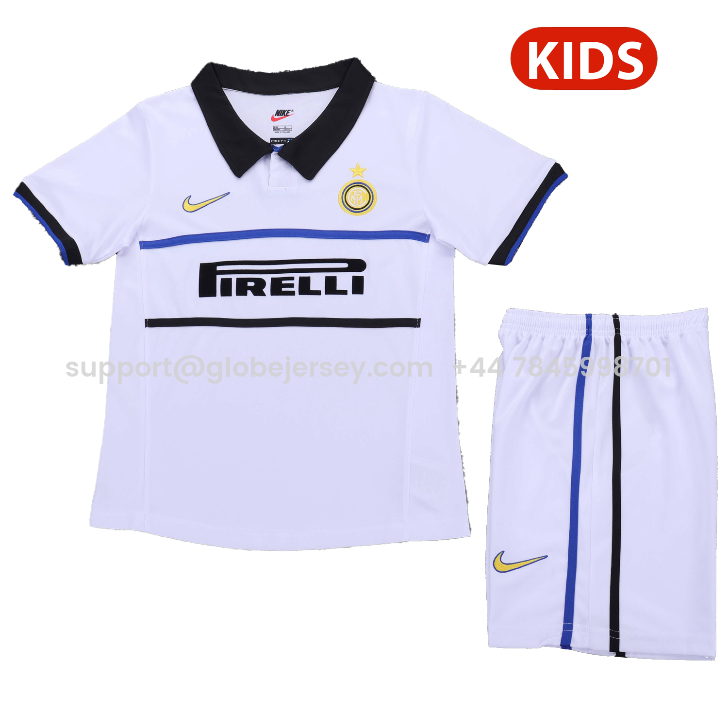 Retro Inter Milan 1998-99 Away Kids Kit