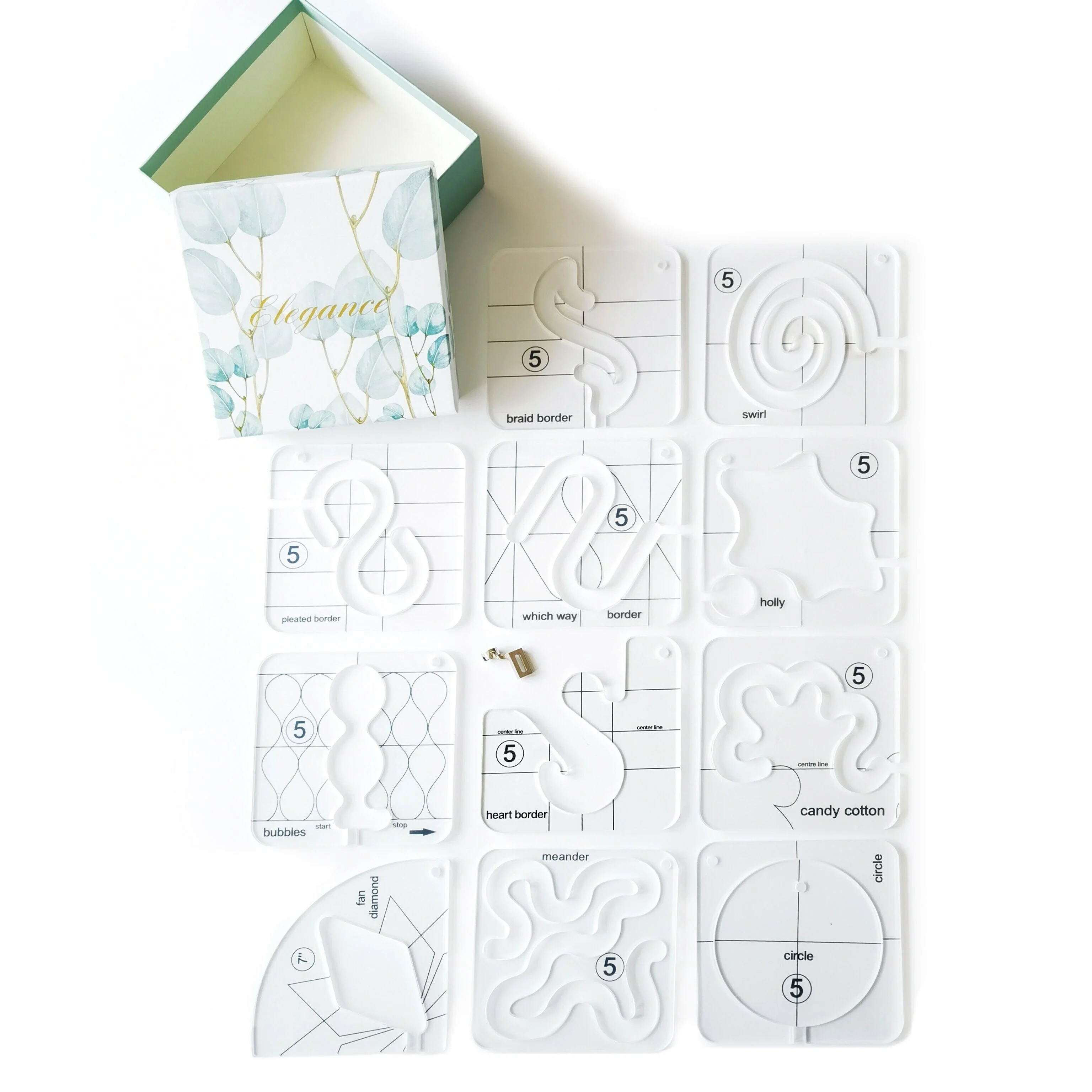 🥰🥰 2025 Motion Garment Ruler Set (11 PCS)+ Foot attachment