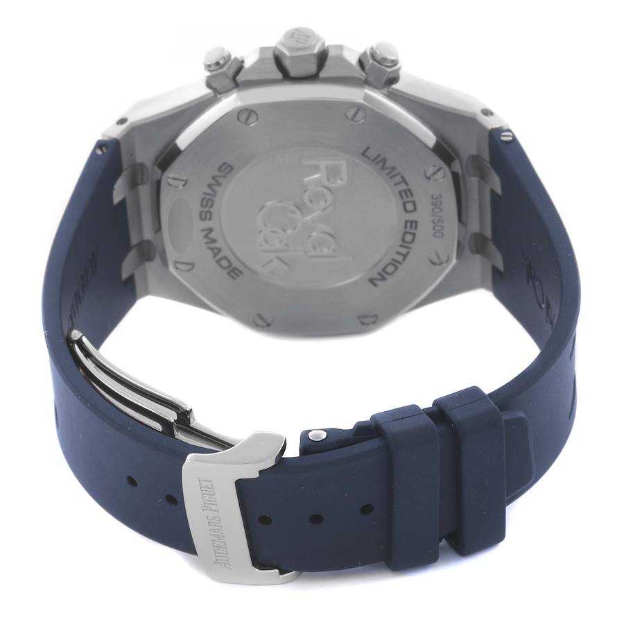 Audemars Piguet Royal Oak 41mm White Dial Limited Edition Steel Mens Watch 26326ST