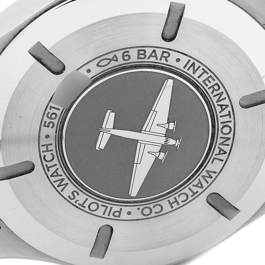 IWC Pilot Mark XVIII 40mm Silver Dial Steel Mens Watch IW327017