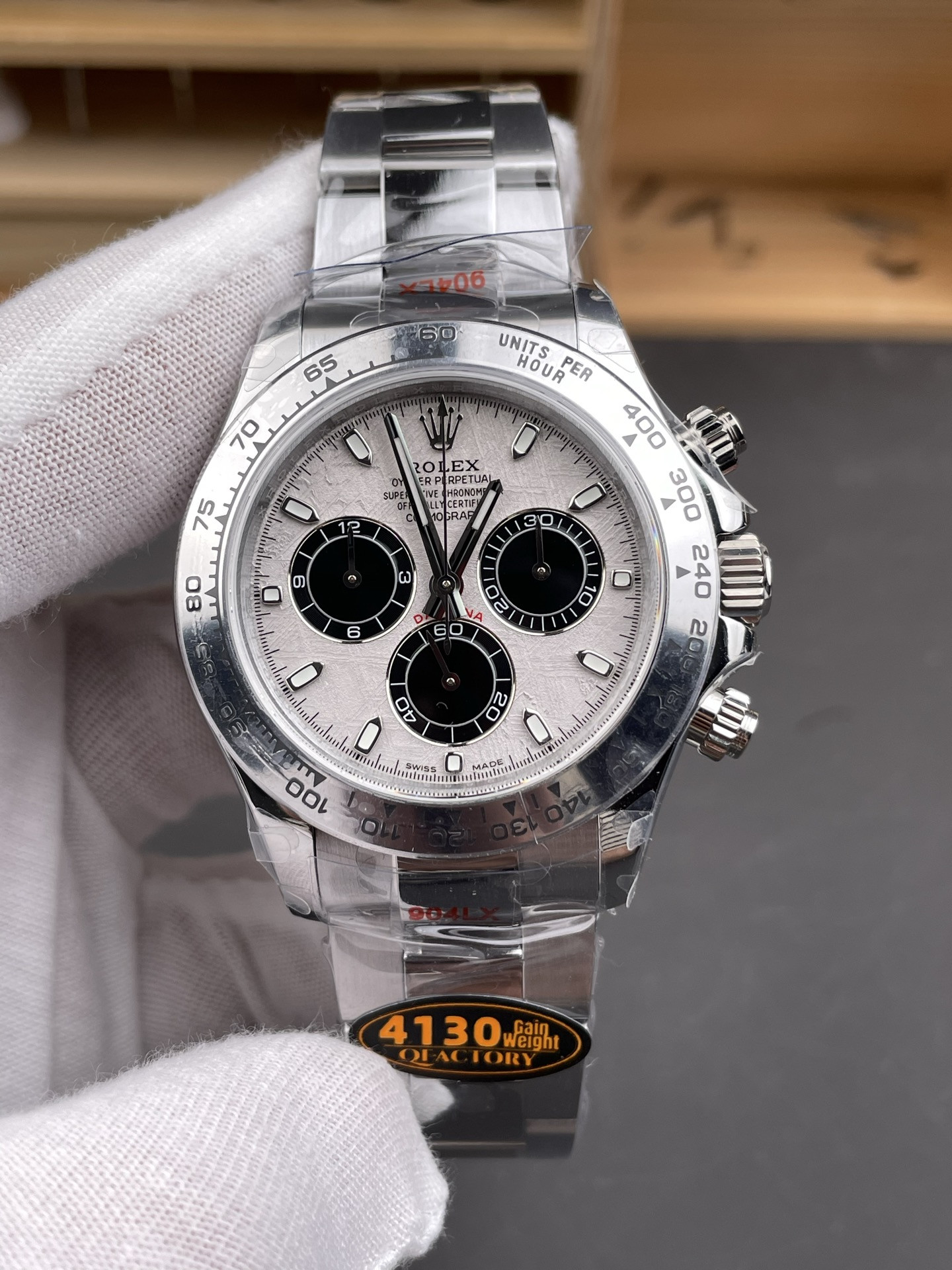 White Gold Meteorite Dial Daytona