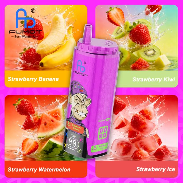 Jednorazowy vaporizer FUMOT ECO 4 w 1 – 80 000 zaciągnięć – 4 smaki w jednym